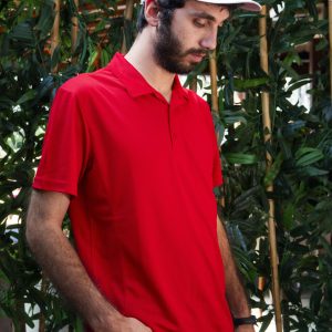 POLO YAKA BEE DRY 5'Lİ SATIŞ - TERLETMEZ KUMAŞ - KIRMIZI