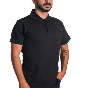 Openend Polo Yaka 5'Lİ SATIŞ - Siyah